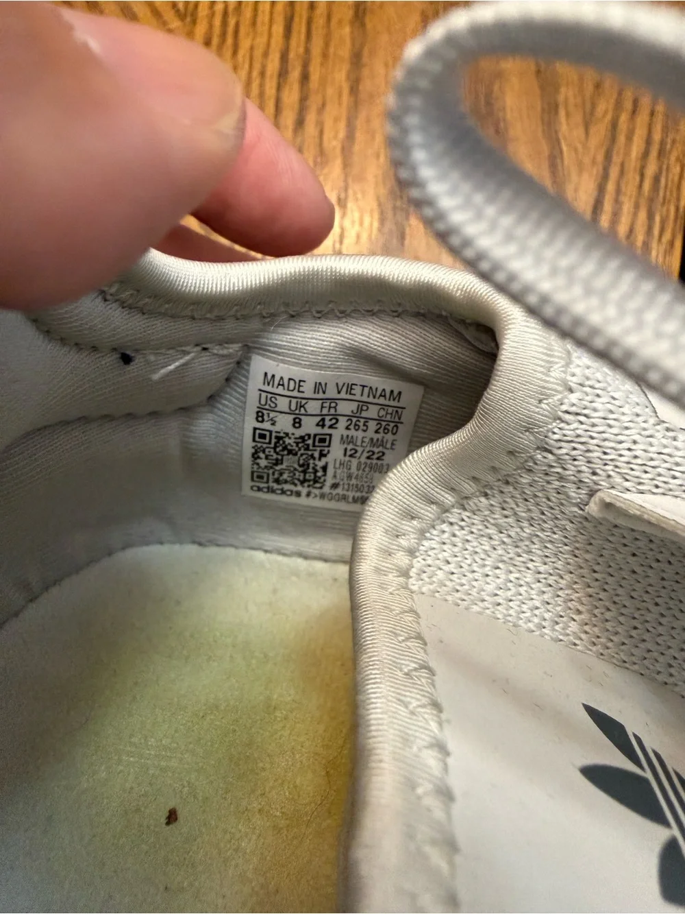 adidas White and Yellow NMD Casual Running Shoes